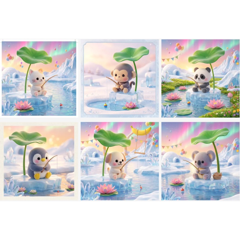 Capsule Toy Gashapon - Gashapon Capsule Toys Antarctic Animal Party