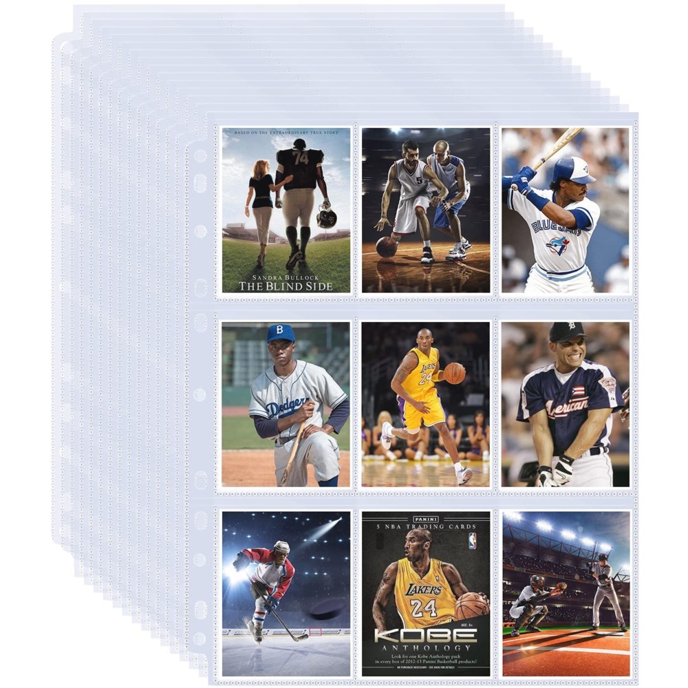 Pokemon Binder Card - 50 Sheets 9 Pocket Single Sided