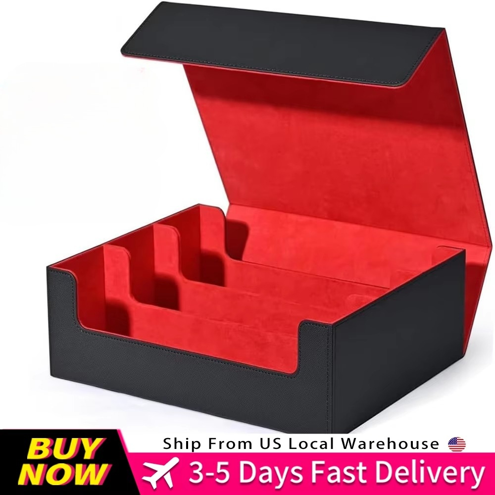 Card Top Loader - Trading Card Storage Box ; 3-Row