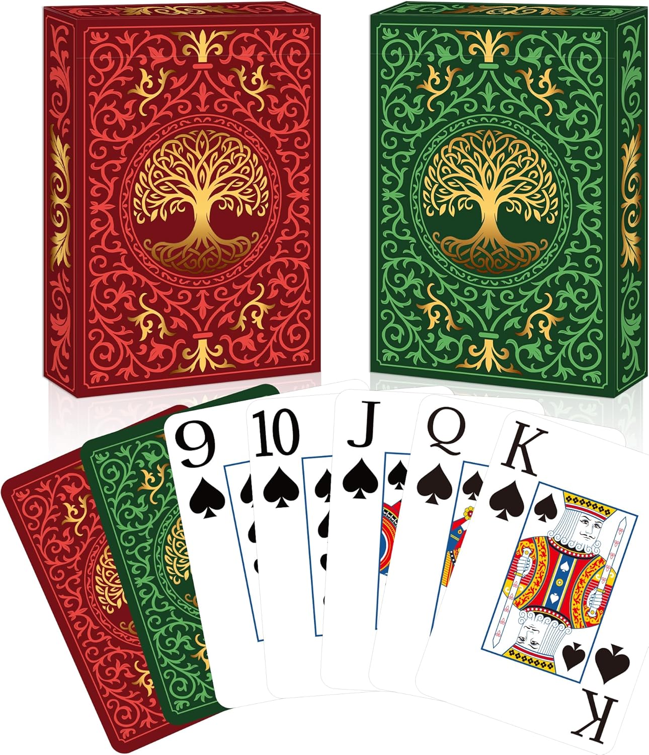 Graded Card Display - 2 Pack Playing Cards | Large