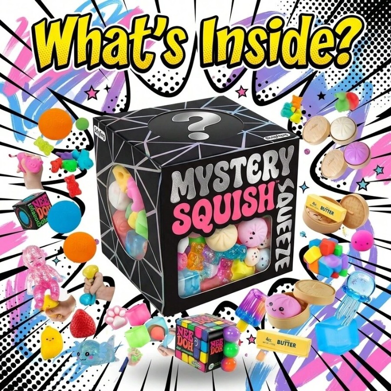 Mystery Box Blind Bag - Funny Mix Squishy Blind Box, Random