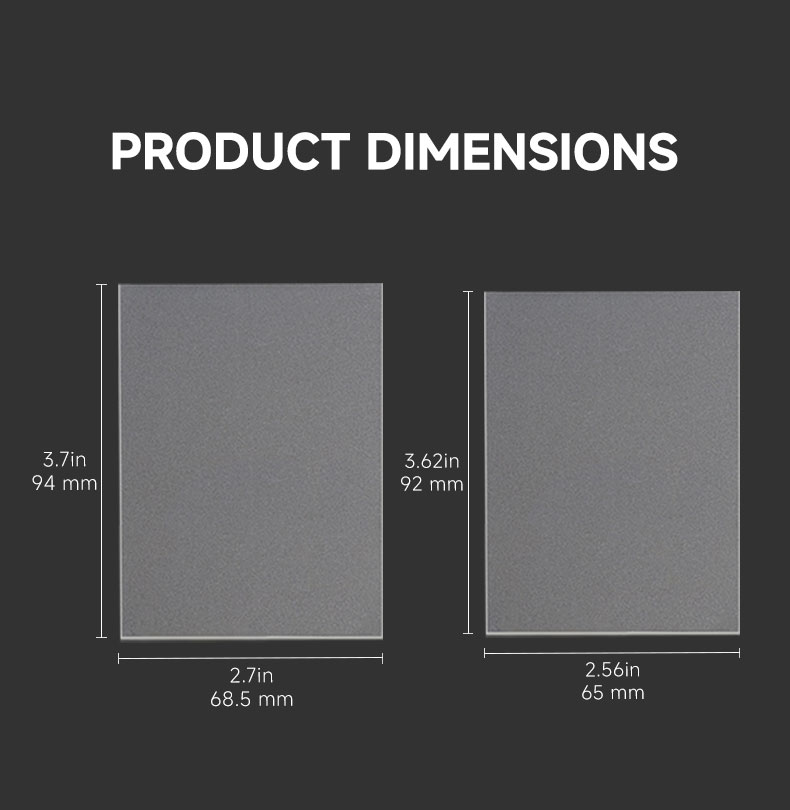 68.5x94mm/65x92mm Premium Clea - Card Penny Sleeve review and price