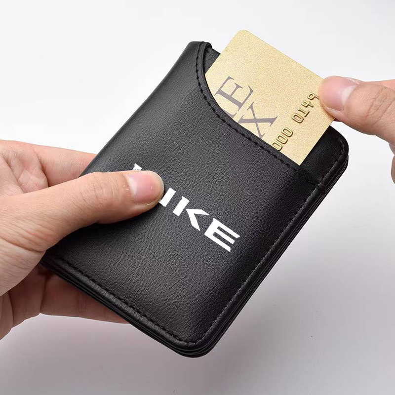 Leather Ultra-thin Mini PU Car - Card Top Loader review and price