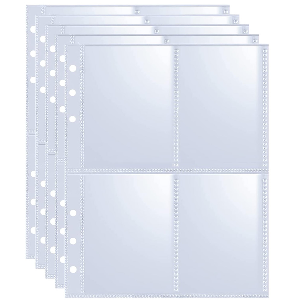 4 Pockets Photo Card Sleeves B - Pokemon Binder Card review and price