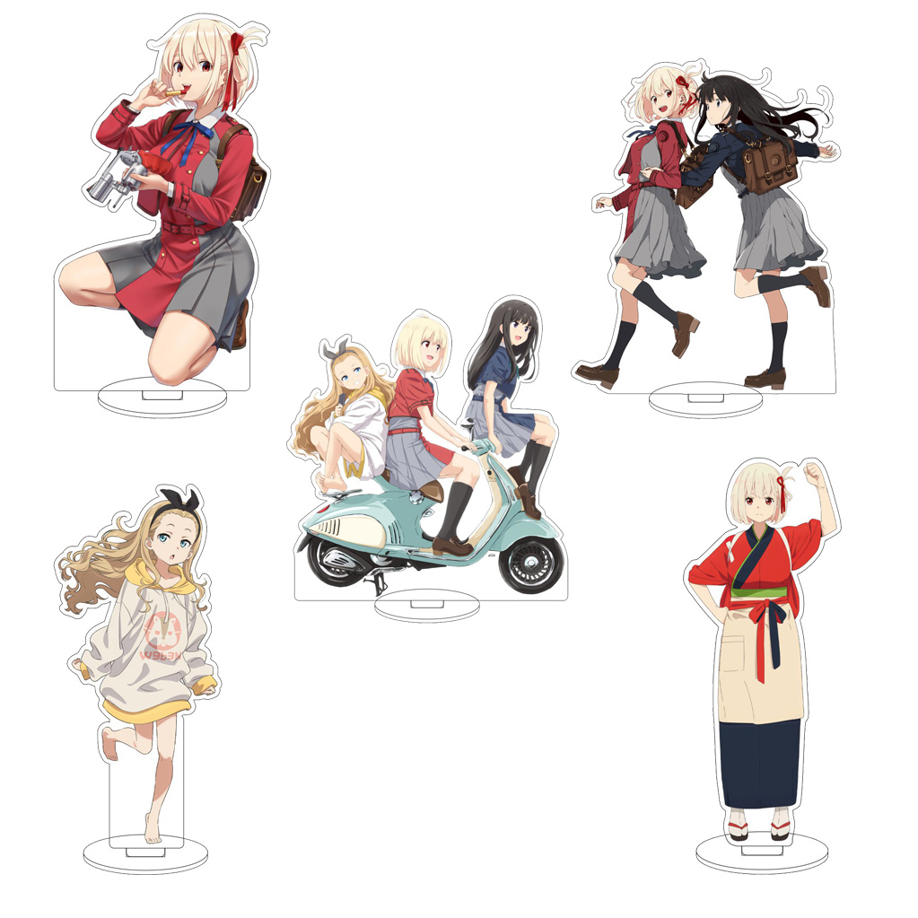 16CM Anime Lycoris Recoil Nish - Figma Stand Set review and price