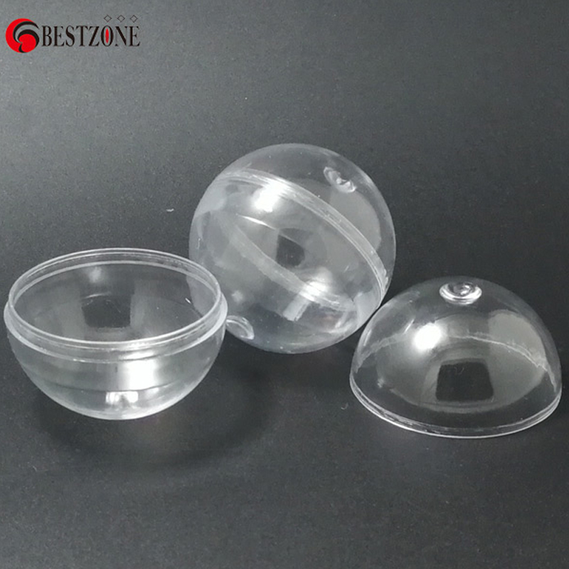 100Pcs/Lot Diameter 40MM Clear - Capsule Toy Gashapon review and price
