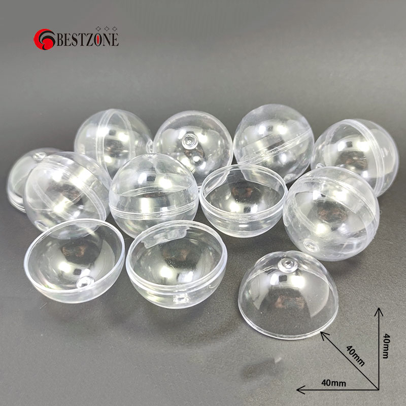 100Pcs/Lot Diameter 40MM Clear - Capsule Toy Gashapon review and price