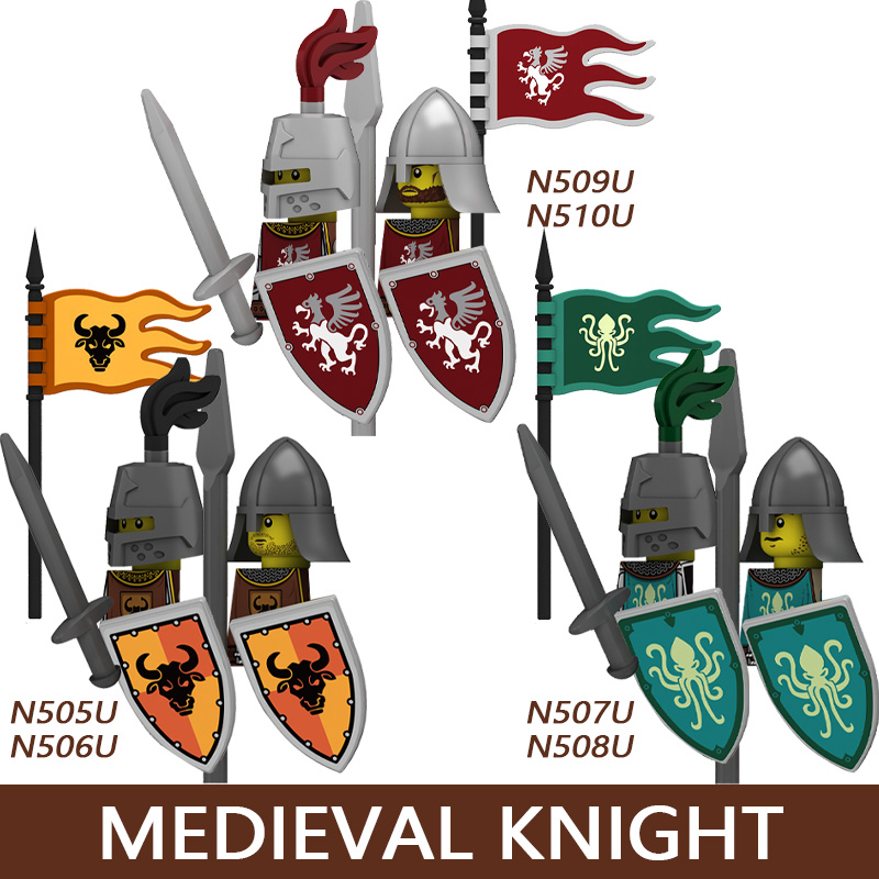 Medieval Castle Soldier Buildi - Lego Minifigure Holder review and price