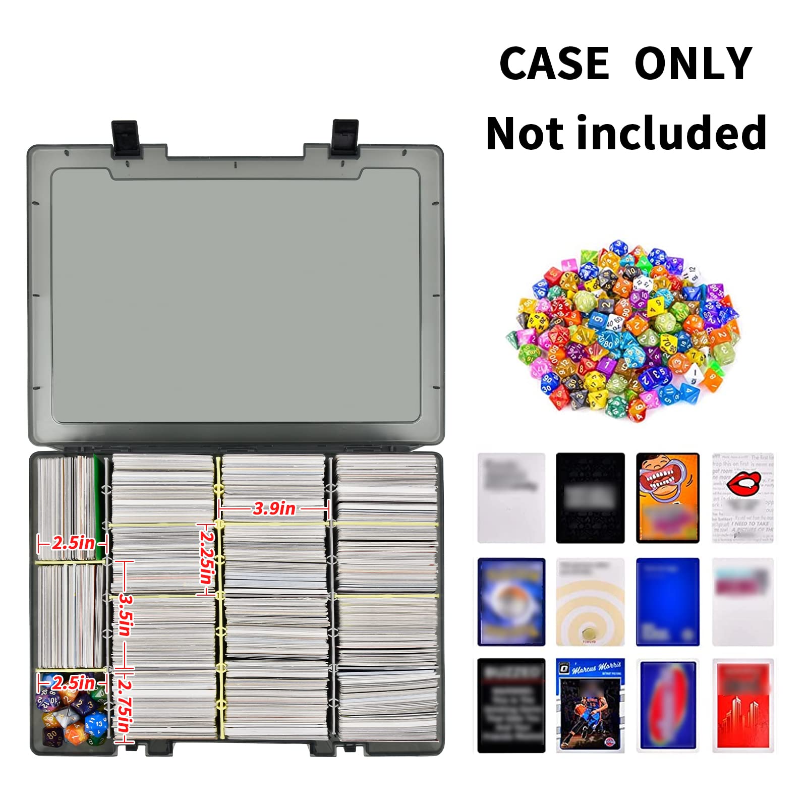 Clear Trading Card Storage Box - Trading Card Binder review and price