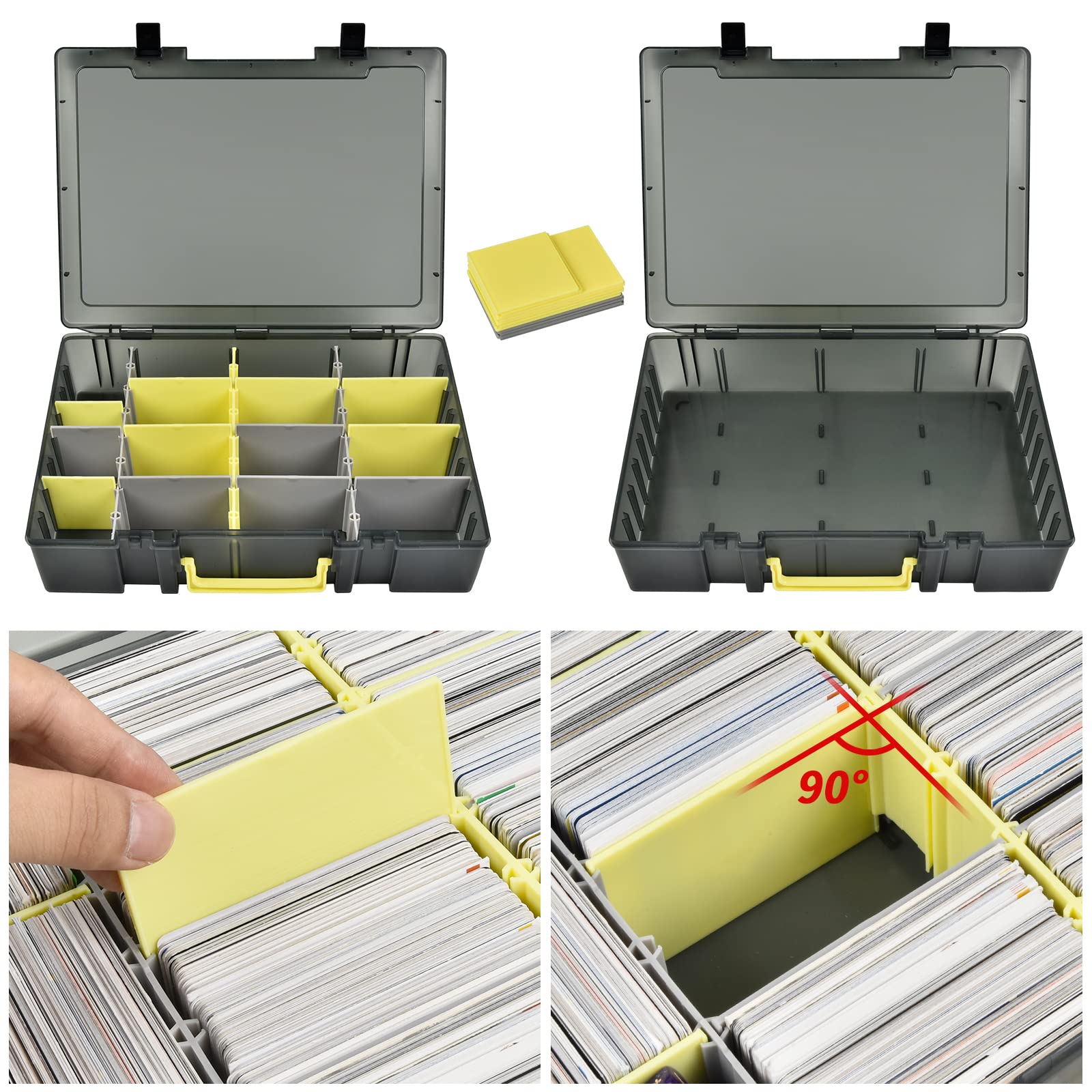 Clear Trading Card Storage Box - Trading Card Binder review and price