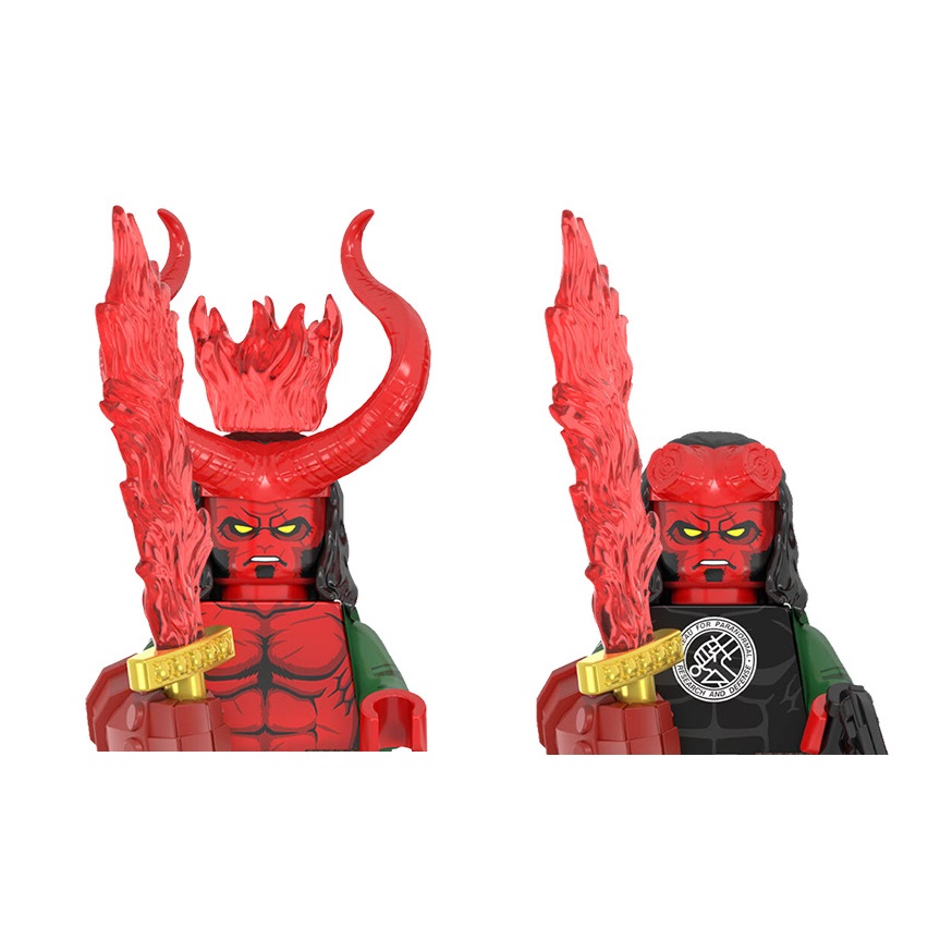 WM2422 WM2421 Hellboy Building - Building Block Mini review and price