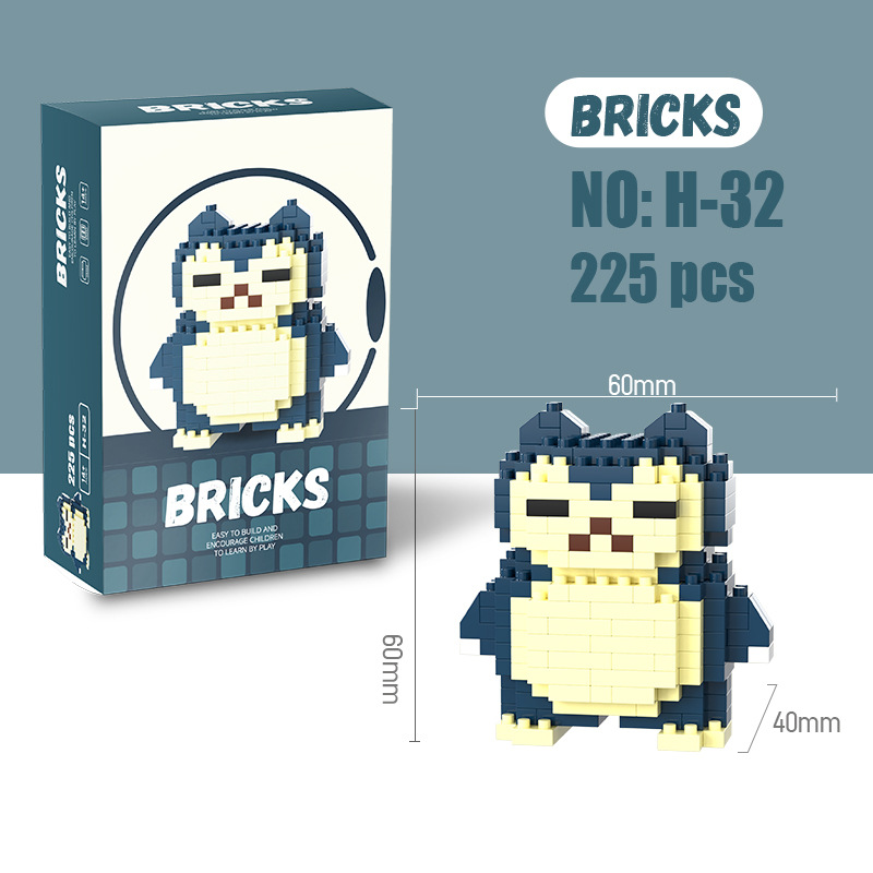 Pokemon Micro Building Blocks  - Building Block Mini review and price