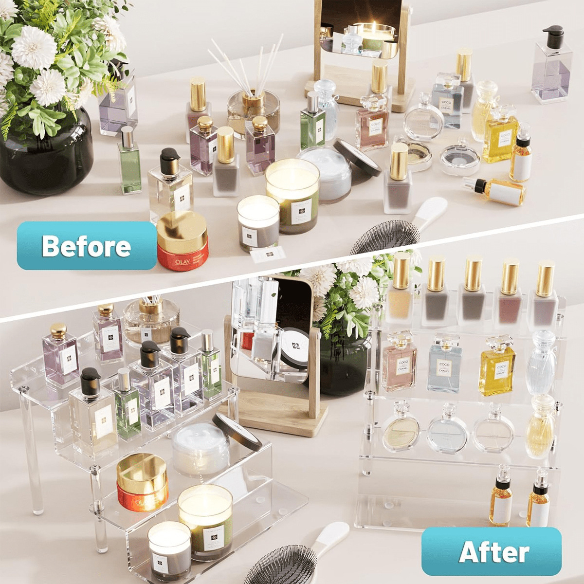 Acrylic Riser Display Stand,4  - Pop Display Shelf review and price