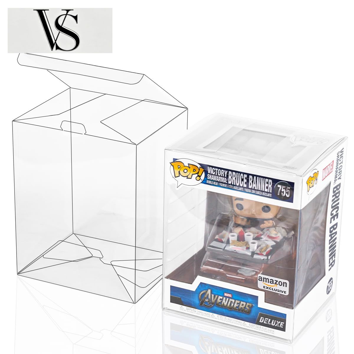 0.50 MM Thick Clear Scratch-Re - Funko Pop Protector review and price