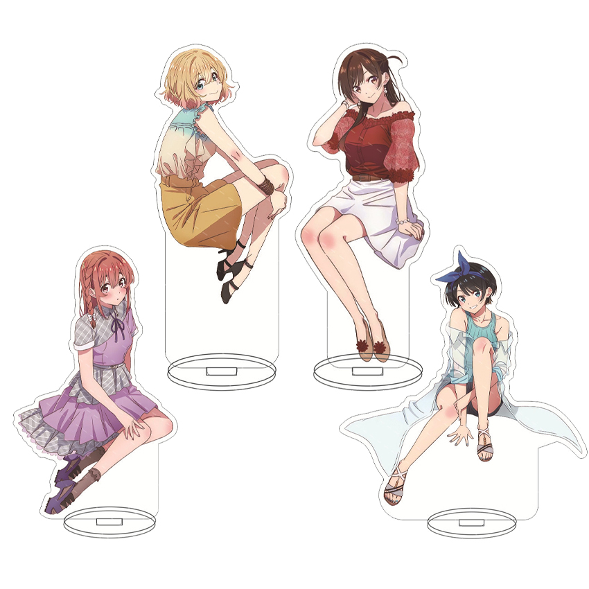 16CM Anime Figure Rent-A-Girlf - Figma Stand Set review and price