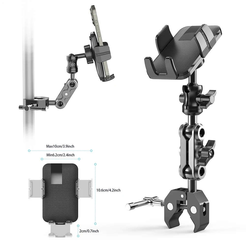 Phone Holder with Super Clamp  - Pop Display Shelf review and price