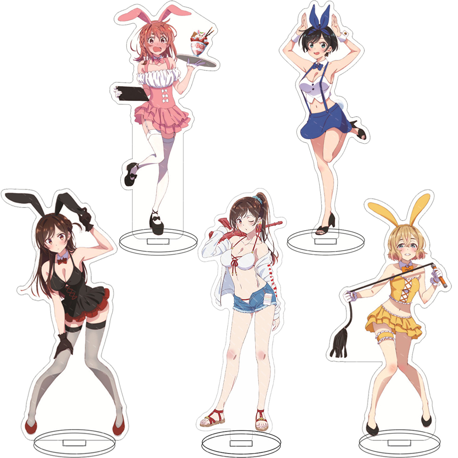 16CM Anime Figure Rent A Girlf - Figma Stand Set review and price