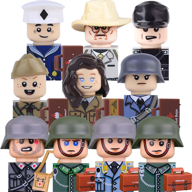 Military Soldier Figures Build - Lego Minifigure Holder review and price