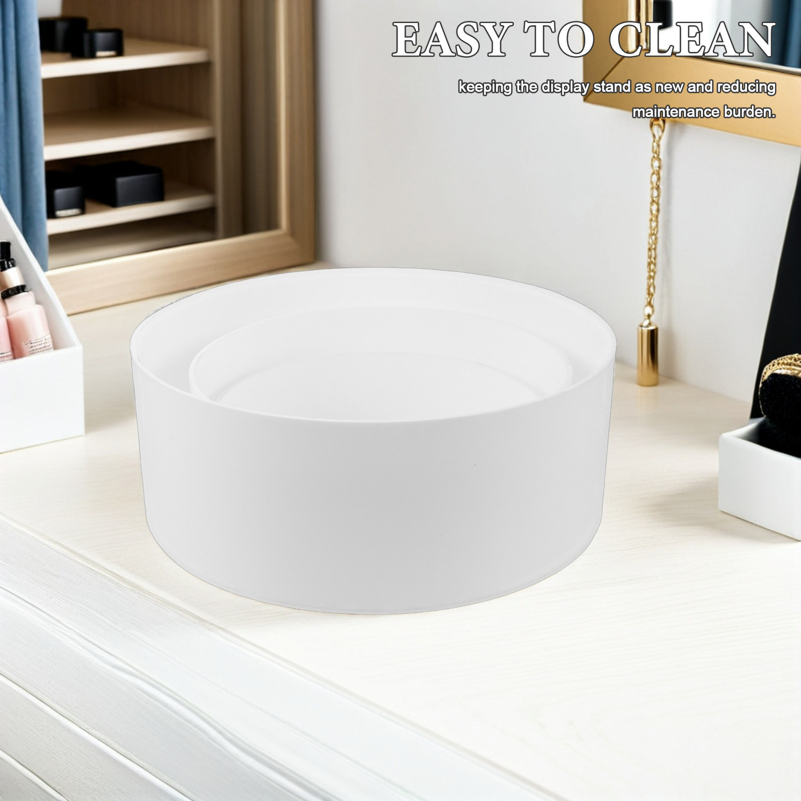 3Pcs Round Acrylic Riser Displ - Display Risers Set review and price