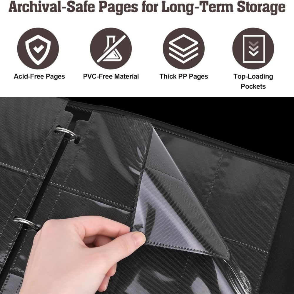 900 Pockets Card Binder Album  - Card Penny Sleeve review and price