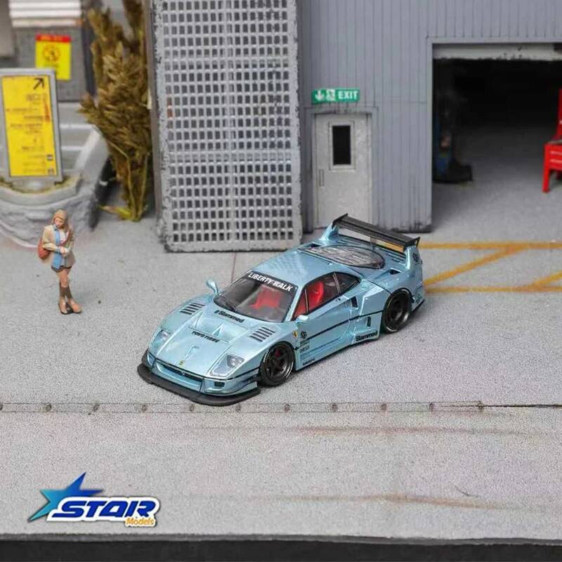 STAR 1:64 LBWK F40 Ice Blue Ma - Die Cast Car 1 64 review and price