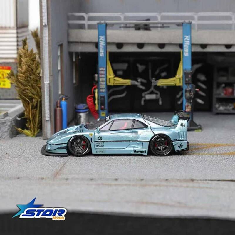 STAR 1:64 LBWK F40 Ice Blue Ma - Die Cast Car 1 64 review and price