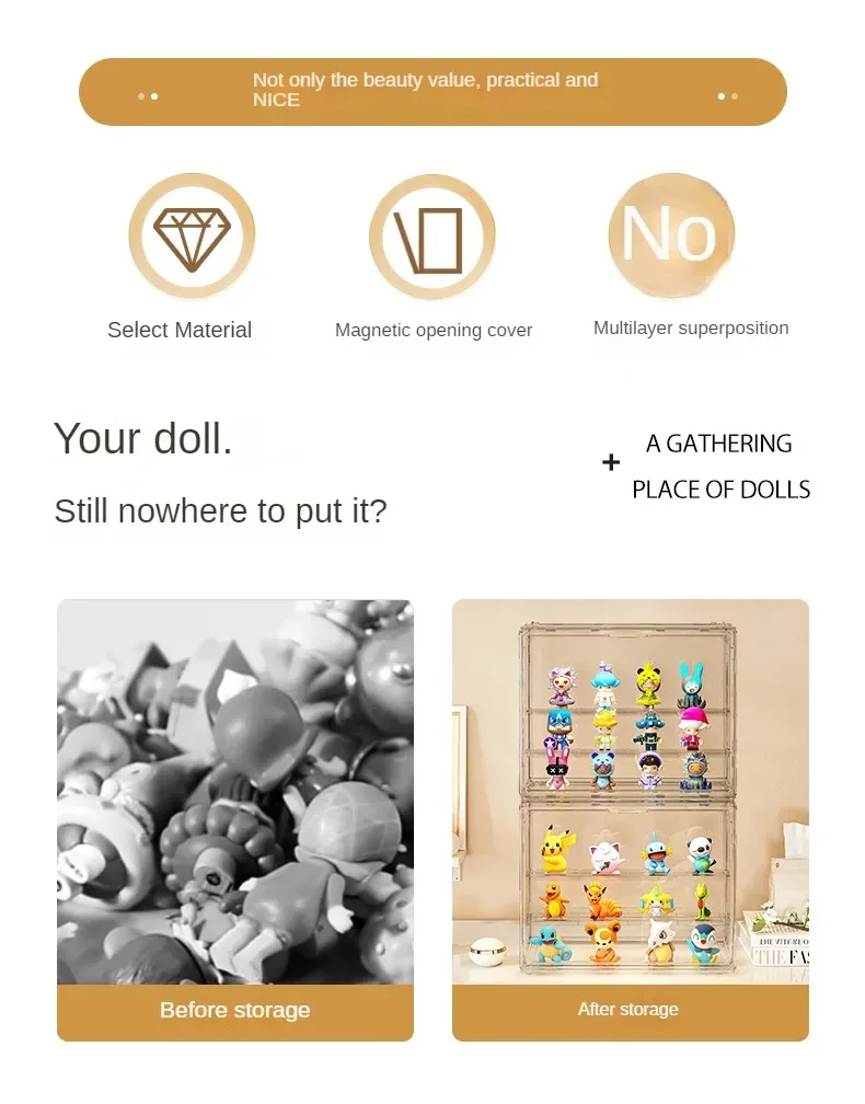 Acrylic Showcase for Collectib - Pop Display Shelf review and price