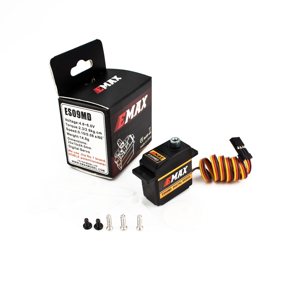 14g Micro Digital Servo ES09MD - Model Airplane Plastic review and price