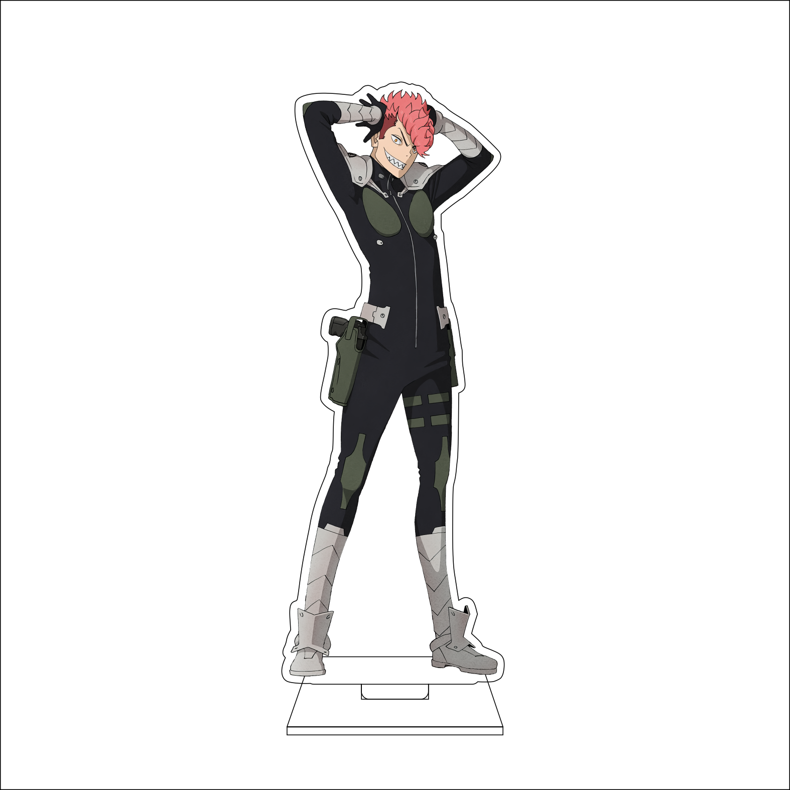 16CM Anime Kaiju No.8 Cosplay  - Figma Stand Set review and price