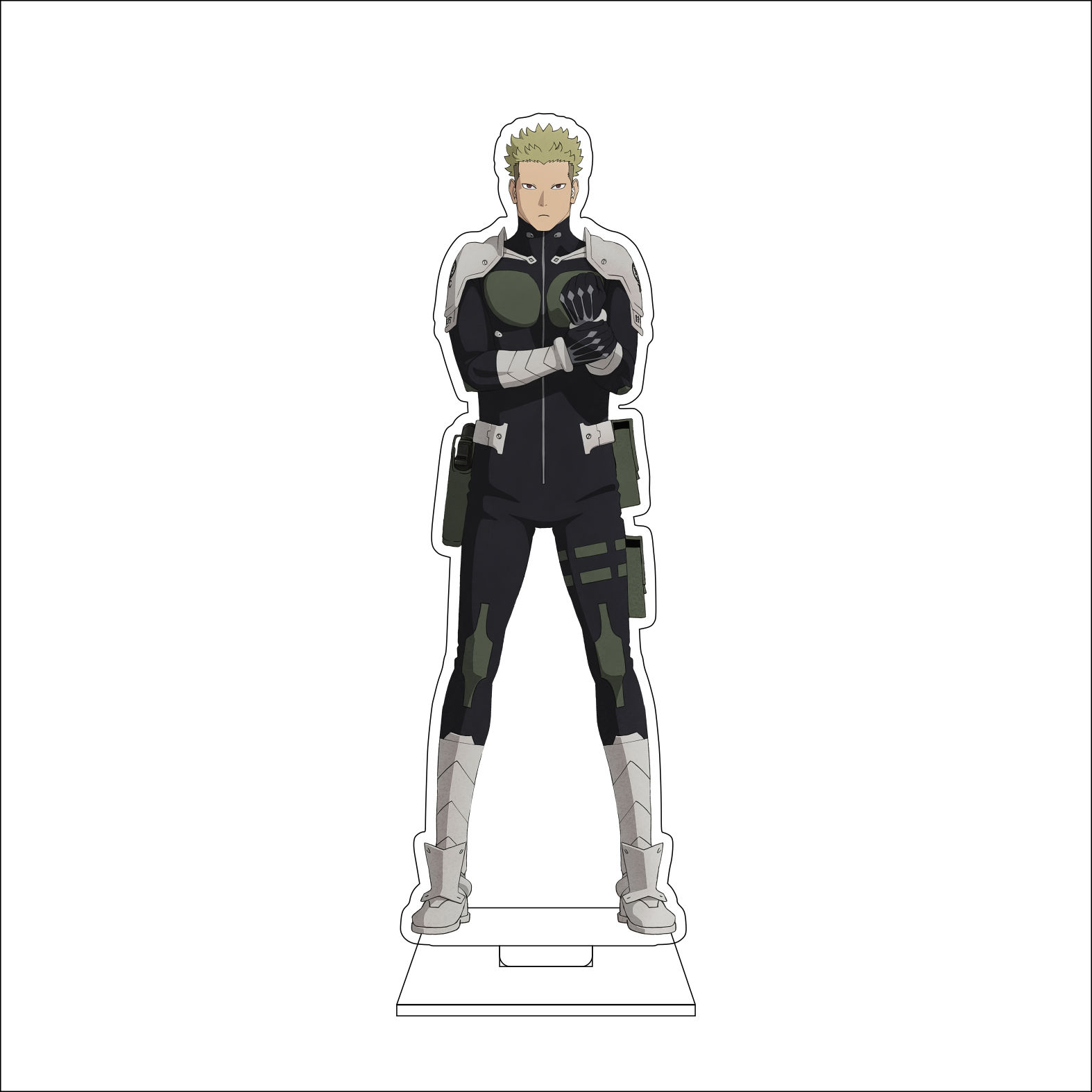 16CM Anime Kaiju No.8 Cosplay  - Figma Stand Set review and price
