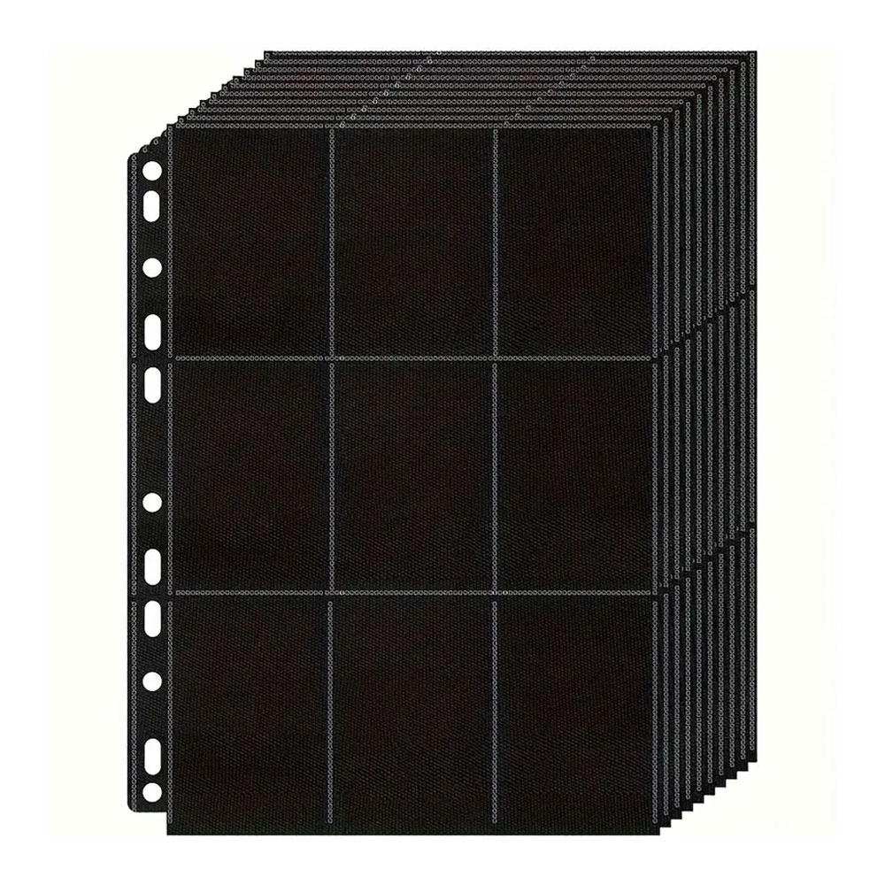10Pack Black 9-Pocket A4 Tradi - Trading Card Binder review and price
