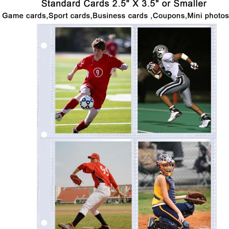 4 Pockets Photo Card Holder Bi - Trading Card Binder review and price