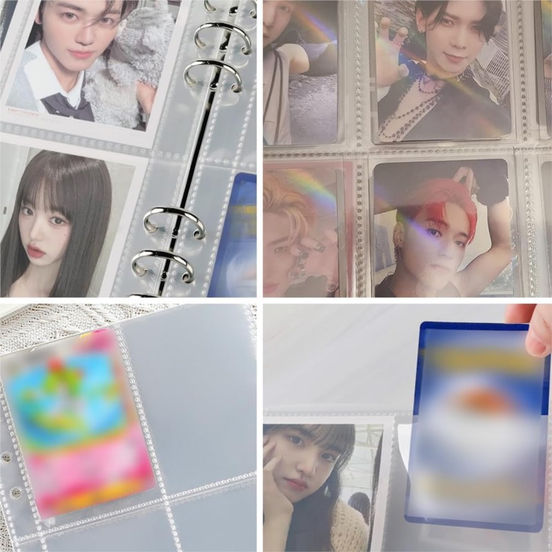 4 Pockets Photo Card Holder Bi - Trading Card Binder review and price
